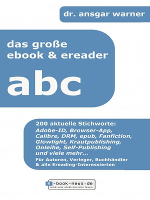 cover image of Das große E-Book & E-Reader ABC